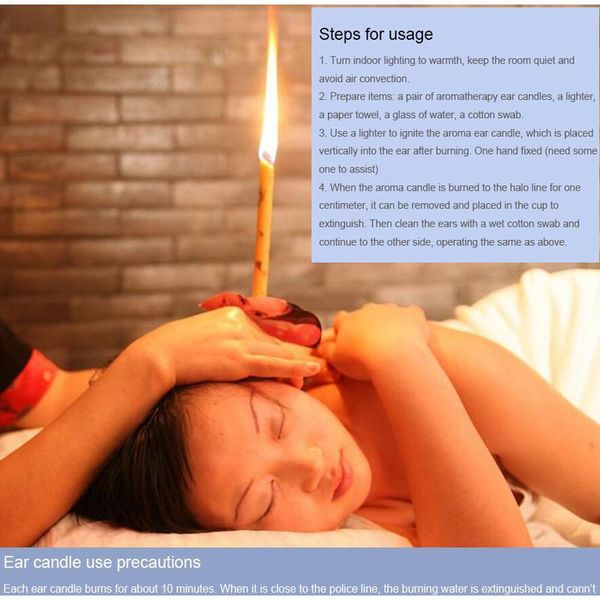 100pcs/set brown ear cleaner wax removal ear candles treatment care healthy hollow cone has earp jlltah
100pcs/set brown ear cleaner wax removal ear candles treatment care healthy hollow cone has earp jlltah