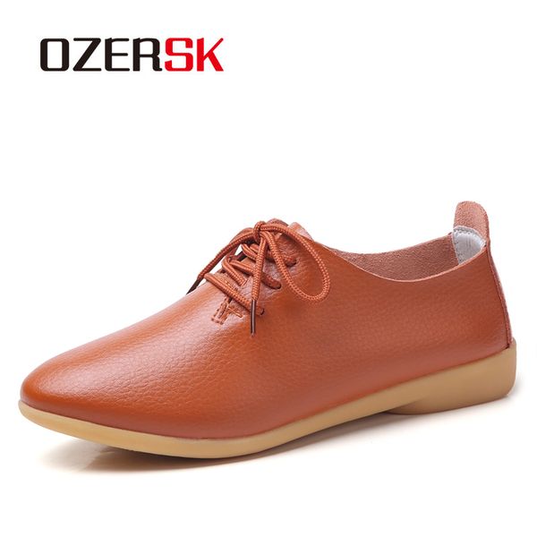 ozersk big size 34-44 woman classic loafers genuine leather shoes woman lace up ballet flats female low heel moccasins 1020, Black;white
ozersk big size 34-44 woman classic loafers genuine leather shoes woman lace up ballet flats female low heel moccasins 1020, Black;white