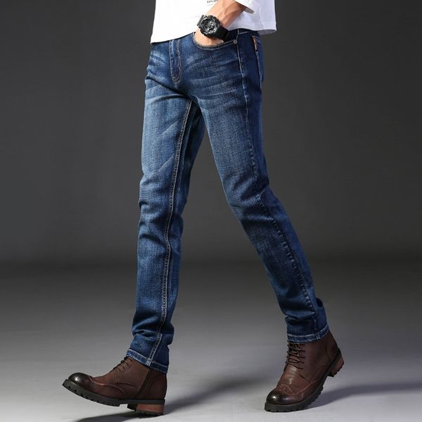 brand jeans retro nostalgia straight denim jeans men fashion men long trousers loose trend business casual pants men clothes 201116, Blue
brand jeans retro nostalgia straight denim jeans men fashion men long trousers loose trend business casual pants men clothes 201116, Blue