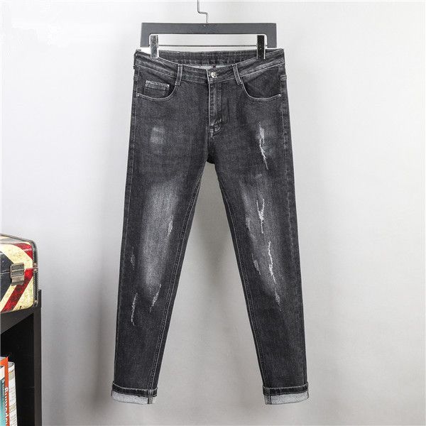 designeer luxury fashion mens jeans stretch fabric straight recycled design water simple generous casual style size w28-w38, Blue
designeer luxury fashion mens jeans stretch fabric straight recycled design water simple generous casual style size w28-w38, Blue