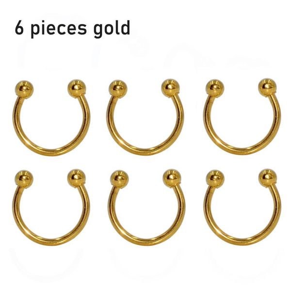 6pcs/lot surgical steel ear piercing nose rings helix piercings labret septum piercings nose lip eyebrow ear piercings cbr body q sqcizn, Silver
6pcs/lot surgical steel ear piercing nose rings helix piercings labret septum piercings nose lip eyebrow ear piercings cbr body q sqcizn, Silver