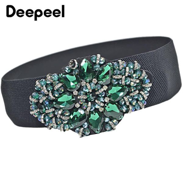 deepeel 6*70cm luxury rhinestone elastic cummerbunds stylish color crystal decor belt cost garment accessories wide belt yb256, Black;brown
deepeel 6*70cm luxury rhinestone elastic cummerbunds stylish color crystal decor belt cost garment accessories wide belt yb256, Black;brown