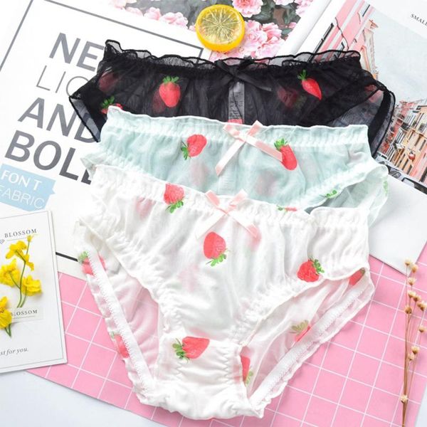 transparent women underwear ultra-thin mesh lace panties strawberry print summer soft breathable lingeries -xl, Black;pink
transparent women underwear ultra-thin mesh lace panties strawberry print summer soft breathable lingeries -xl, Black;pink