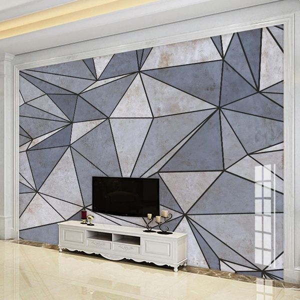 custom 3d p wallpaper for walls gray geometric lines square living room sofa tv background wall decoration painting mural
custom 3d p wallpaper for walls gray geometric lines square living room sofa tv background wall decoration painting mural