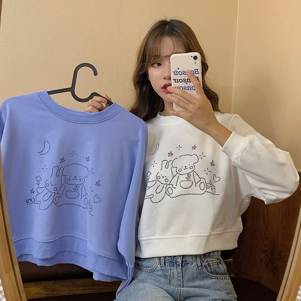 n31gz new korean style loose sw waist navel-exposed pullover high short jacket short jacketinteresting printed cec pullover long sleeve j, Black
n31gz new korean style loose sw waist navel-exposed pullover high short jacket short jacketinteresting printed cec pullover long sleeve j, Black