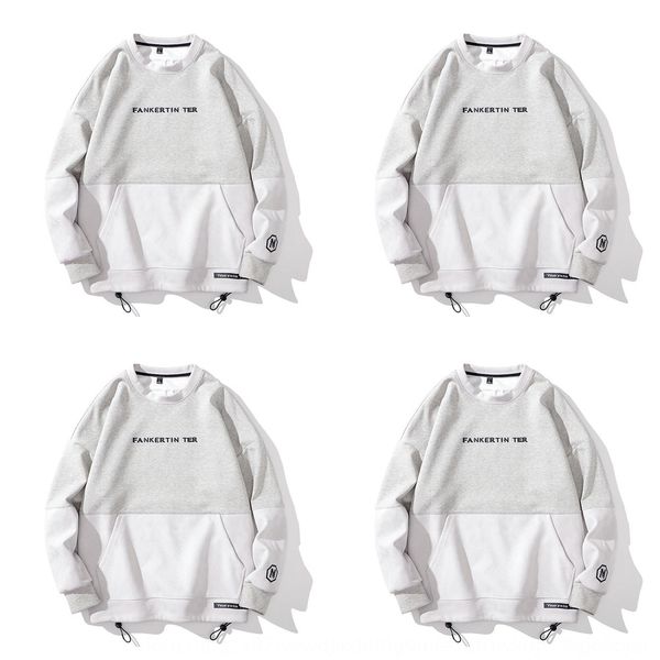2020 autumn new korean fashion round neck men's clothing autumn menswear casual casual and handsome men's wear pzxno, Black
2020 autumn new korean fashion round neck men's clothing autumn menswear casual casual and handsome men's wear pzxno, Black