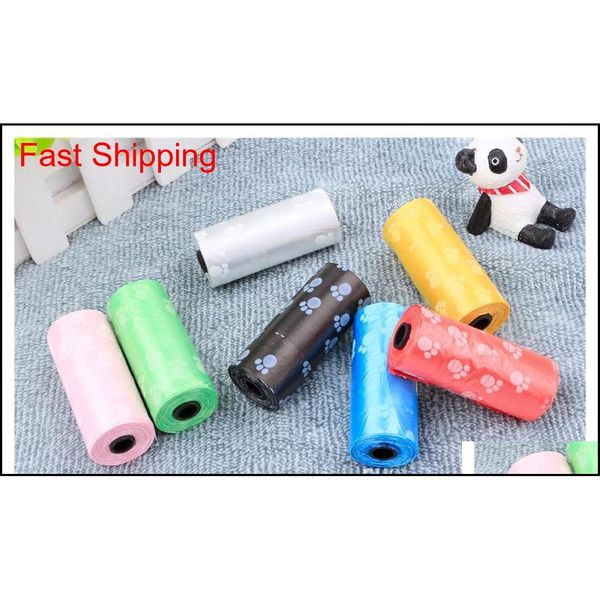 cute dog foot painted pet dog garbage bag clean-up bag pick up waste poop bag refills home supply con qylmqb yh_pack
cute dog foot painted pet dog garbage bag clean-up bag pick up waste poop bag refills home supply con qylmqb yh_pack