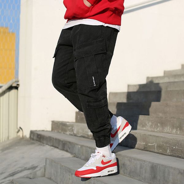 spring multi pockets jogger pants mens loose street casual long trousers stylish violet black color streetwear
spring multi pockets jogger pants mens loose street casual long trousers stylish violet black color streetwear