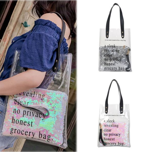 fashion lady bag sequin handbag beach bag transparent shoulder letter decoration small square leather handbag dropship y513
fashion lady bag sequin handbag beach bag transparent shoulder letter decoration small square leather handbag dropship y513