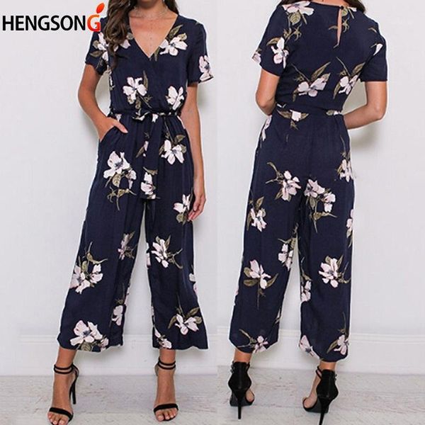 hengsong 2020 large size fashion women's loose printed chiffon pocket jumpsuit office lady ankle-length pants 7358751, Black;white
hengsong 2020 large size fashion women's loose printed chiffon pocket jumpsuit office lady ankle-length pants 7358751, Black;white