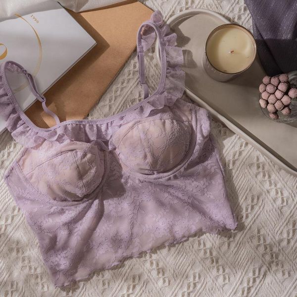 wriufred lace bra outside the vest, young lady lingerie, lace women underwear, thin bralette wedding bridal home wear cloth, Red;black
wriufred lace bra outside the vest, young lady lingerie, lace women underwear, thin bralette wedding bridal home wear cloth, Red;black