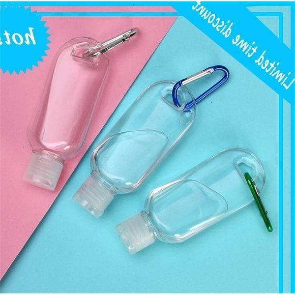 30ml 60ml empty refillable flip cap with key ring hook transparent plastic hand sanitizer bottle for travel sn4378
30ml 60ml empty refillable flip cap with key ring hook transparent plastic hand sanitizer bottle for travel sn4378