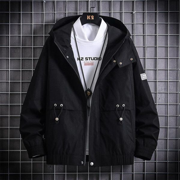 men's jackets men bomber jacket spring autumn oversized coats fashion mens hip hop loose streetwear windbreaker coat, Black;brown
men's jackets men bomber jacket spring autumn oversized coats fashion mens hip hop loose streetwear windbreaker coat, Black;brown