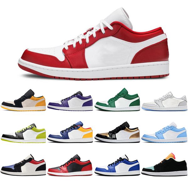 new jumpman low 1 1s basketball shoes for women men gym red black toe lightweight mens trainers sports womens sneakers fashion runners 36-45, White;red
new jumpman low 1 1s basketball shoes for women men gym red black toe lightweight mens trainers sports womens sneakers fashion runners 36-45, White;red
