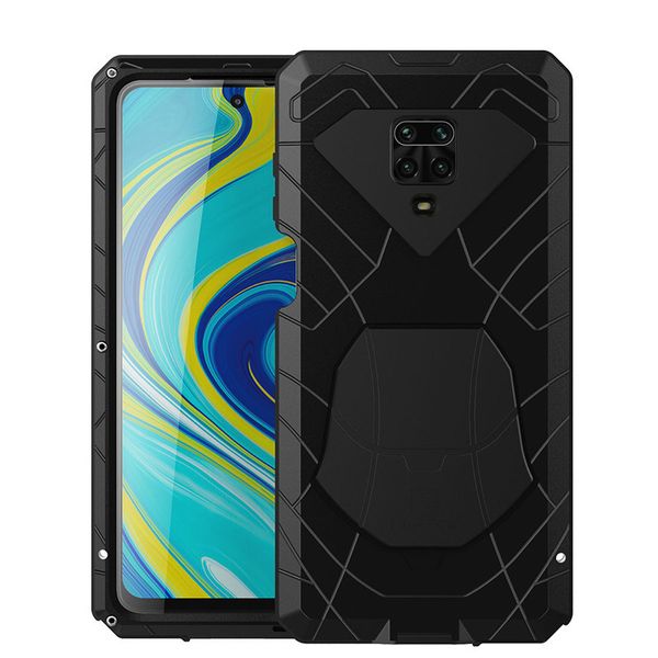 heavy duty protection armor metal aluminum phone case for xiaomi redmi note 9s tempered glass screen protector shockproof cover
heavy duty protection armor metal aluminum phone case for xiaomi redmi note 9s tempered glass screen protector shockproof cover