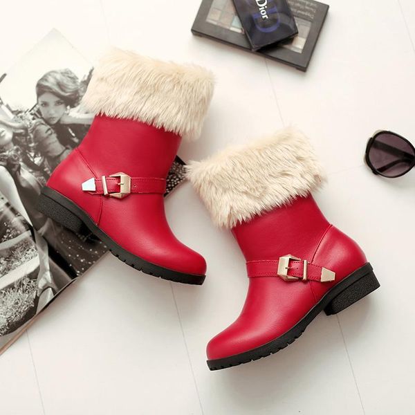 samsacq winter women boots keep warm mid-calf snow boots women lace-up waterproof comfortable ladies rain1, Black
samsacq winter women boots keep warm mid-calf snow boots women lace-up waterproof comfortable ladies rain1, Black