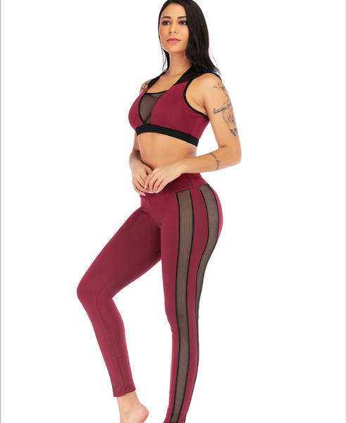 new 2020 yoga suit running high waist sports tights sports & leisure fitness suit bra set fitness for wo, White;red
new 2020 yoga suit running high waist sports tights sports & leisure fitness suit bra set fitness for wo, White;red