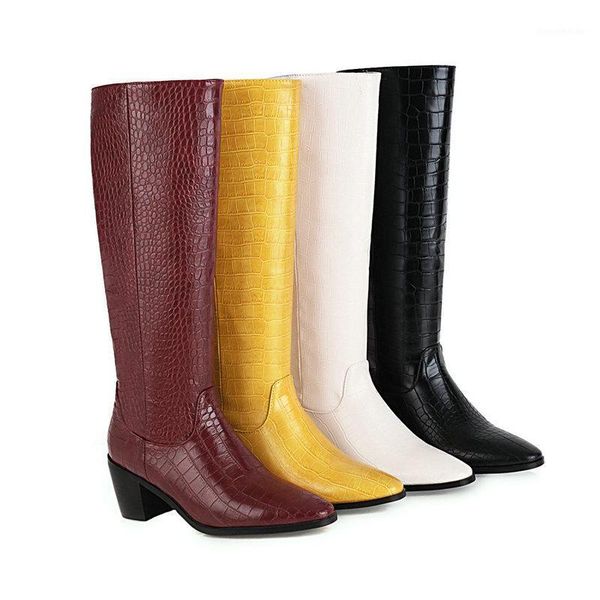 boots aiweiyi women knee high platform heel long pointed toe cowboy western runway motorcycle1, Black
boots aiweiyi women knee high platform heel long pointed toe cowboy western runway motorcycle1, Black