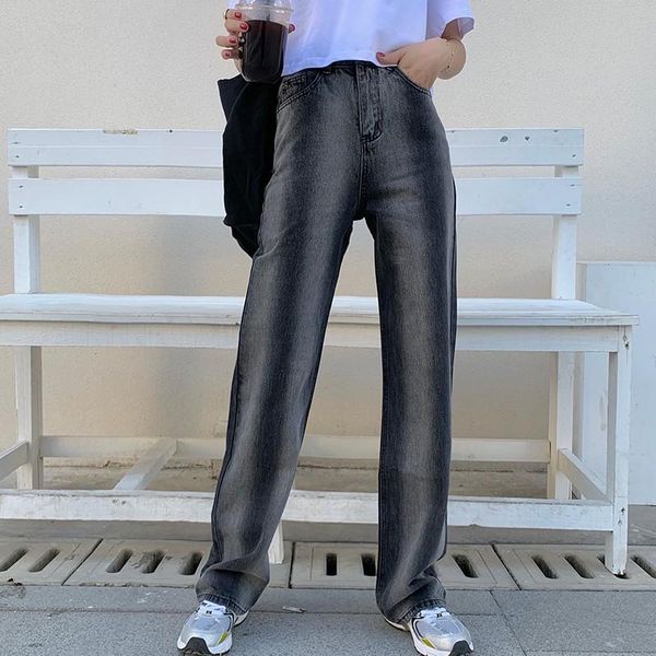 streetwear boyfriend jeans for women high waist wide leg jeans pants women gradient denim pants korean style, Blue
streetwear boyfriend jeans for women high waist wide leg jeans pants women gradient denim pants korean style, Blue