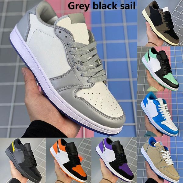black low 1 2020 new grey sail 1s basketball shoes og sp travis scotts pine green paris unc jumpman men women sneakers
black low 1 2020 new grey sail 1s basketball shoes og sp travis scotts pine green paris unc jumpman men women sneakers