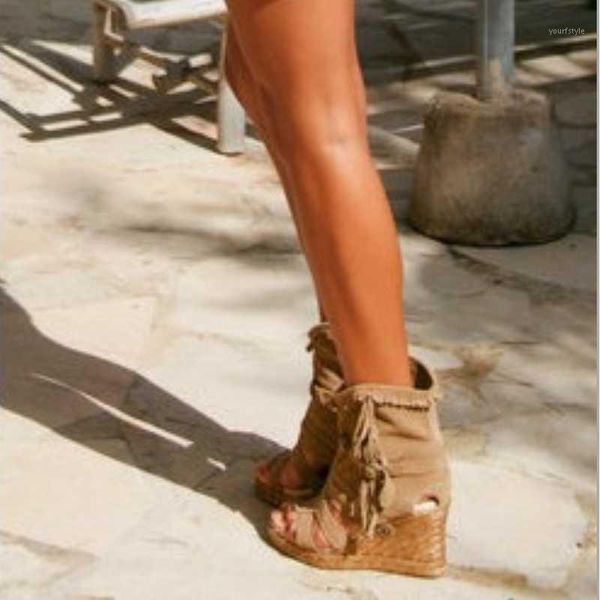 2020 summer women's sandals fashion pull-on mid-calf boots hasp fringed slope heel fish mouth suede women's boots botas mujer1, Black
2020 summer women's sandals fashion pull-on mid-calf boots hasp fringed slope heel fish mouth suede women's boots botas mujer1, Black