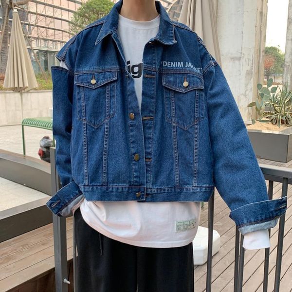 hip hop denim jacket men's fashion letter printing casual short denim jackets mens streetwear wild loose bomber jacket men m-2xl, Black;brown
hip hop denim jacket men's fashion letter printing casual short denim jackets mens streetwear wild loose bomber jacket men m-2xl, Black;brown