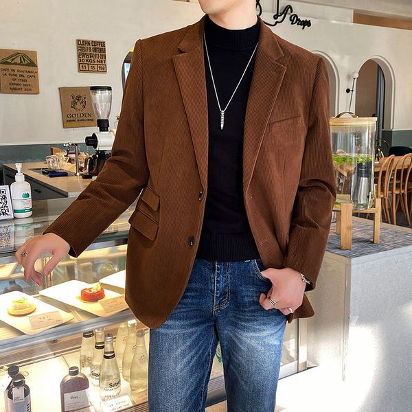 2020 casual winter wedding blazer corduroy thick men's solid male jacket c9tl, Black;brown
2020 casual winter wedding blazer corduroy thick men's solid male jacket c9tl, Black;brown