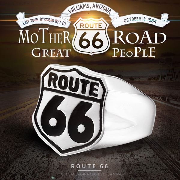 high beier steel new store 316l stainless quality usa road route 66 ring for men motor biker men's jewelry llbr8-126r, Silver
high beier steel new store 316l stainless quality usa road route 66 ring for men motor biker men's jewelry llbr8-126r, Silver