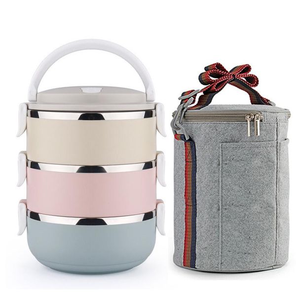 3 слоя градиент цвета японского lunch box тепловой для стали кормушки bento box нержавеющей для детей портативных офисных работников школы q
3 слоя градиент цвета японского lunch box тепловой для стали кормушки bento box нержавеющей для детей портативных офисных работников школы q