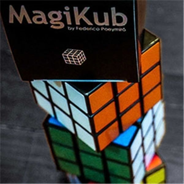 magikub by federico poeymiro (gimmick and online instructions) - trick mentalism magic street fun illusion cube props y200428
magikub by federico poeymiro (gimmick and online instructions) - trick mentalism magic street fun illusion cube props y200428