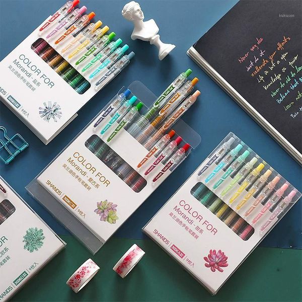korean color gel pen set student hand account stationery supplies large capacity press cute pen for journal accessories1
korean color gel pen set student hand account stationery supplies large capacity press cute pen for journal accessories1