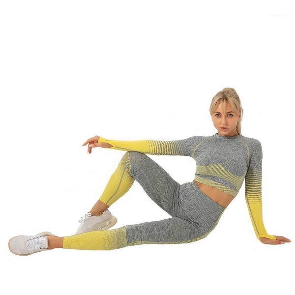 yoga outfits 3pcs women suit seamless sportswear set long sleeve bra pant workout tracksuit gym legging high waisted pants 20211, White;red
yoga outfits 3pcs women suit seamless sportswear set long sleeve bra pant workout tracksuit gym legging high waisted pants 20211, White;red