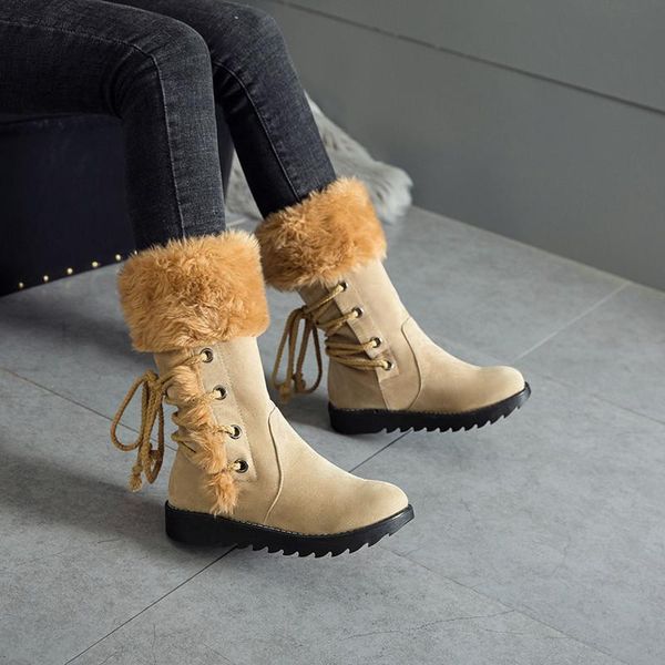ymechic mid теленок high winter boots женщины искусственного меха крест вязаные дизайн черный бежевый женская обувь плюш большой размер тепл, Black
ymechic mid теленок high winter boots женщины искусственного меха крест вязаные дизайн черный бежевый женская обувь плюш большой размер тепл, Black