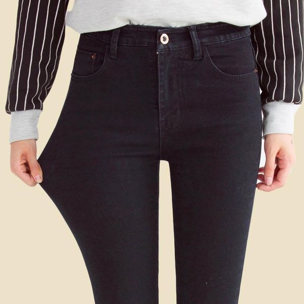 лето осень женщины ladeis one button карандаш slim fit джинсы повседневные denim узкие брюки tight тонкий женские джинсы дешевле, Blue
лето осень женщины ladeis one button карандаш slim fit джинсы повседневные denim узкие брюки tight тонкий женские джинсы дешевле, Blue
