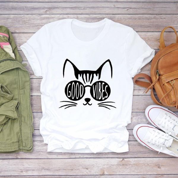women t-shirts cat cool clothing animal pet 90s trend summer autumn print lady womens graphic t shirt female tee t-shirt, White
women t-shirts cat cool clothing animal pet 90s trend summer autumn print lady womens graphic t shirt female tee t-shirt, White