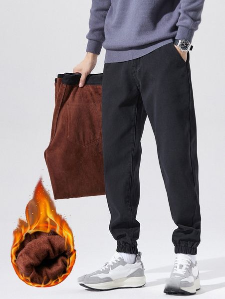 men slant pocket thermal jeans k2gk#, Blue
men slant pocket thermal jeans k2gk#, Blue