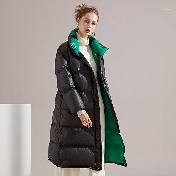 candy color long down coat outerwear women turn down collar white duck jacket new 2020 autumn winter1, Black
candy color long down coat outerwear women turn down collar white duck jacket new 2020 autumn winter1, Black