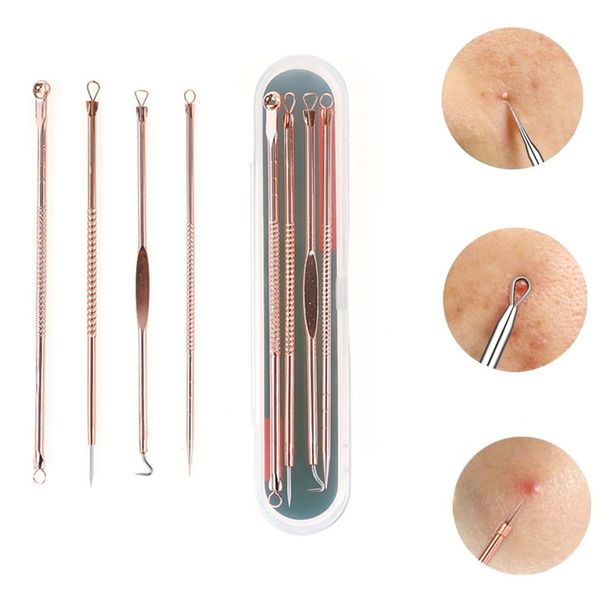 4pcs blackhead removal needles black dots cleaner stainless steel spot extractor acne treatment needle set face clean care tool
4pcs blackhead removal needles black dots cleaner stainless steel spot extractor acne treatment needle set face clean care tool