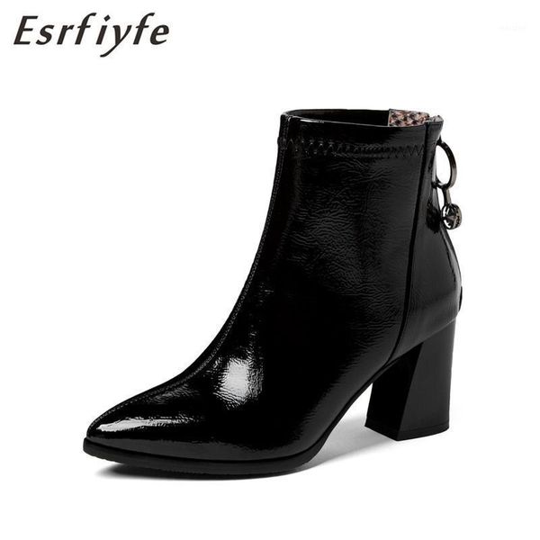 boots esrfiyfe 2021 ankle soft leather women thick heel ladies shoes autumn winter zipper woman large size 34-481, Black
boots esrfiyfe 2021 ankle soft leather women thick heel ladies shoes autumn winter zipper woman large size 34-481, Black