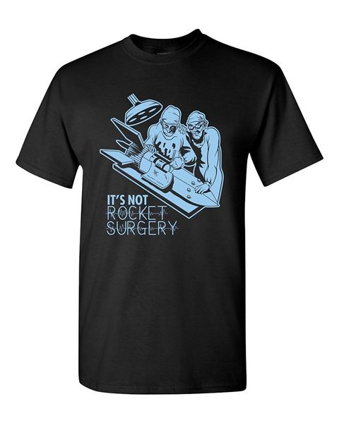 sport 2019 new short sleeve casual it's not rocket surgery doctor space funny humor pun men graphic man t shirt good quality
sport 2019 new short sleeve casual it's not rocket surgery doctor space funny humor pun men graphic man t shirt good quality