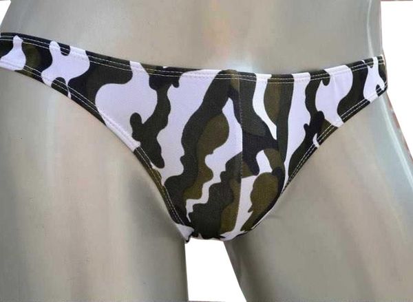 low waist men's camouflage panties male briefs underwear zjh260c, Black;white