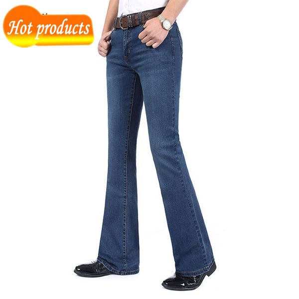 male 2020 new dark blue big elastic flare denim pants bigger than 26-38 40 r50b
male 2020 new dark blue big elastic flare denim pants bigger than 26-38 40 r50b