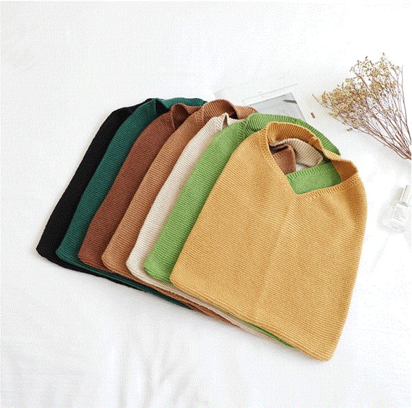 womens fashion soft knitting bags solid color fall winter portable shopping bag handbag female shoulder bags
womens fashion soft knitting bags solid color fall winter portable shopping bag handbag female shoulder bags