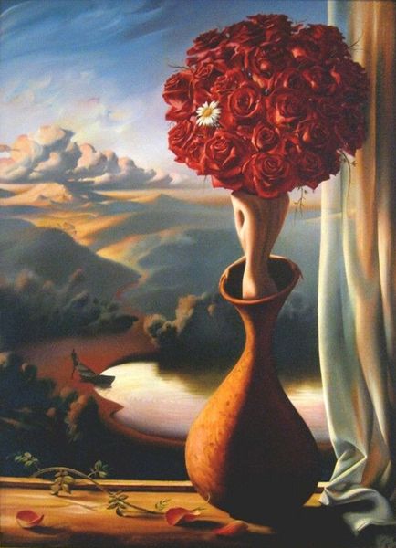 vladimir kush rose awaiting home decor handpainted &hd print oil painting on canvas wall art canvas pictures 7883
vladimir kush rose awaiting home decor handpainted &hd print oil painting on canvas wall art canvas pictures 7883