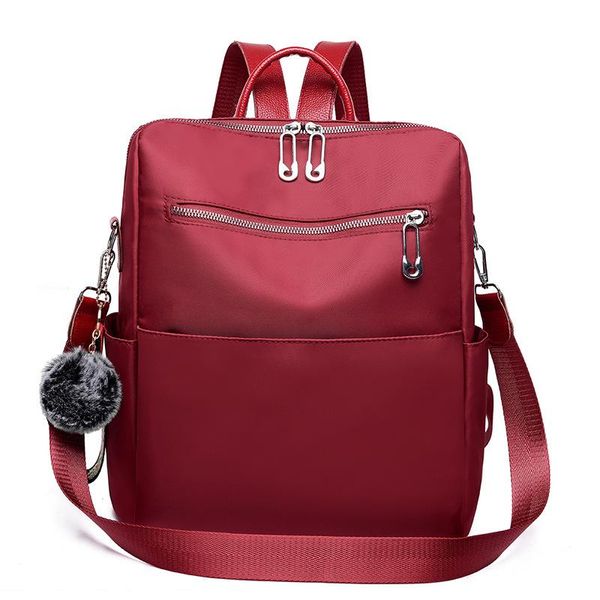 oxford women backpack for girl 2020 back pack female black casual backbag bagpack hairball pendant headphone jack
oxford women backpack for girl 2020 back pack female black casual backbag bagpack hairball pendant headphone jack