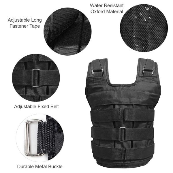 max loading 50kg adjustable weighted vest weight jacket oxford exercise weight loading cloth strength training (empty
max loading 50kg adjustable weighted vest weight jacket oxford exercise weight loading cloth strength training (empty