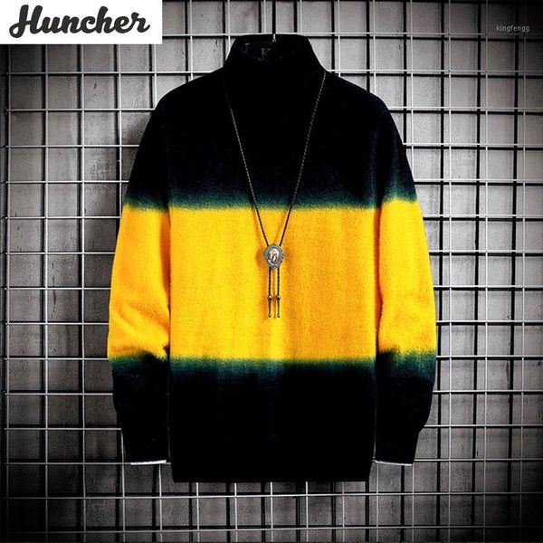 huncher mens knitted sweater men 2020 winter patchwork vintage jumper japanese streetwear oversized pullover sweaters for men1, White;black
huncher mens knitted sweater men 2020 winter patchwork vintage jumper japanese streetwear oversized pullover sweaters for men1, White;black