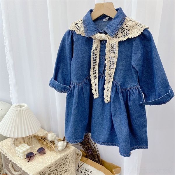 l8wx3 средний и детский girlsdenim платье с кружевной одежды осень 2020 новый иностранный стиль корейский небольшой воротник джинсовой юбки, Black;gray
l8wx3 средний и детский girlsdenim платье с кружевной одежды осень 2020 новый иностранный стиль корейский небольшой воротник джинсовой юбки, Black;gray