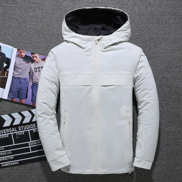 men's down & parkas winter jacket men coat 90% white duck waterproof hooded removable liner -30 degree keep warm jackets, Black
men's down & parkas winter jacket men coat 90% white duck waterproof hooded removable liner -30 degree keep warm jackets, Black