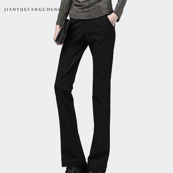 2020 spring autumn high waist straight long flared pants pocketed office ladies formal dress pants black/white women trousers
2020 spring autumn high waist straight long flared pants pocketed office ladies formal dress pants black/white women trousers
